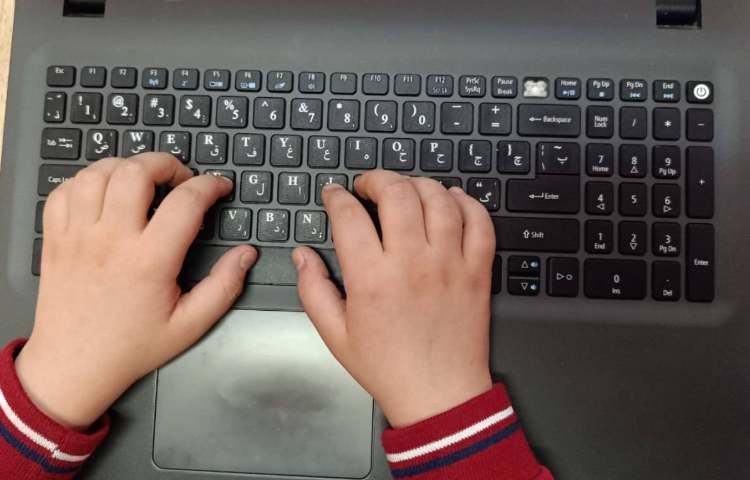 آموزش تایپ ده انگشتی