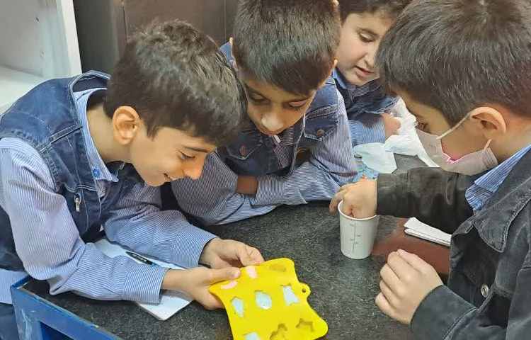 آموزش تبدیل حالت ها با آزمایش ساخت صابون 2