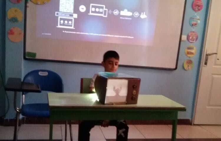 آموزش تشکیل سایه در قاب تلویزیون 3