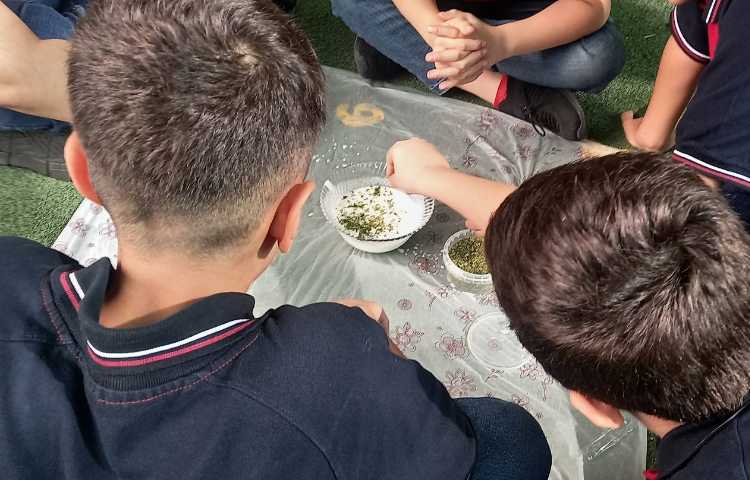 آموزش تغییرات فیزیکی و شیمیایی با تهیه‌ی دوغ 5