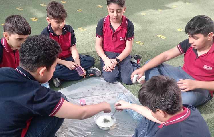 آموزش تغییرات فیزیکی و شیمیایی با تهیه‌ی دوغ 8