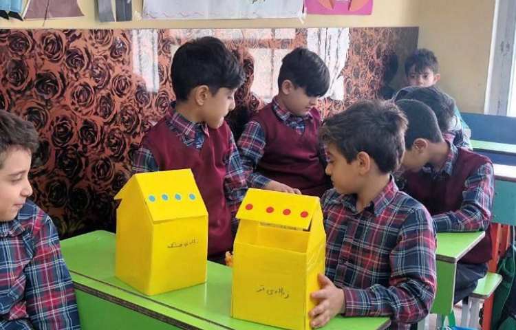آموزش تفکیک زباله پایه دوم 2