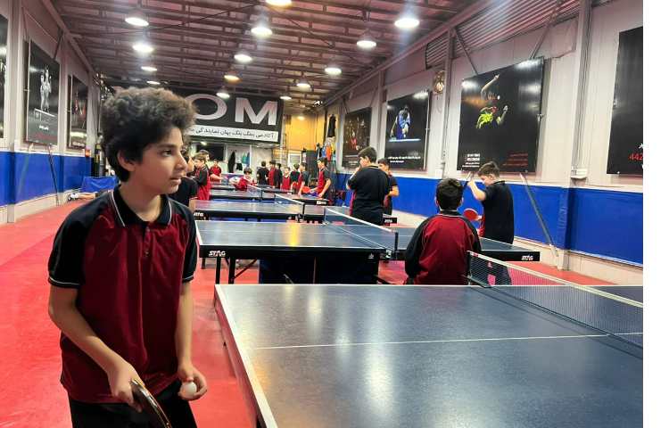 آموزش تنیس روی میز ( نحوه صحیح سرویس زدن) 6