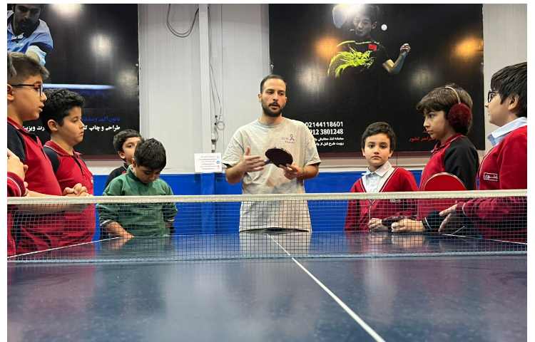 آموزش تنیس روی میز( هل فورهند) 1
