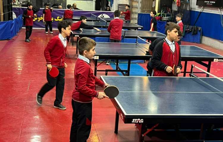 آموزش تنیس روی میز( هل فورهند) 2