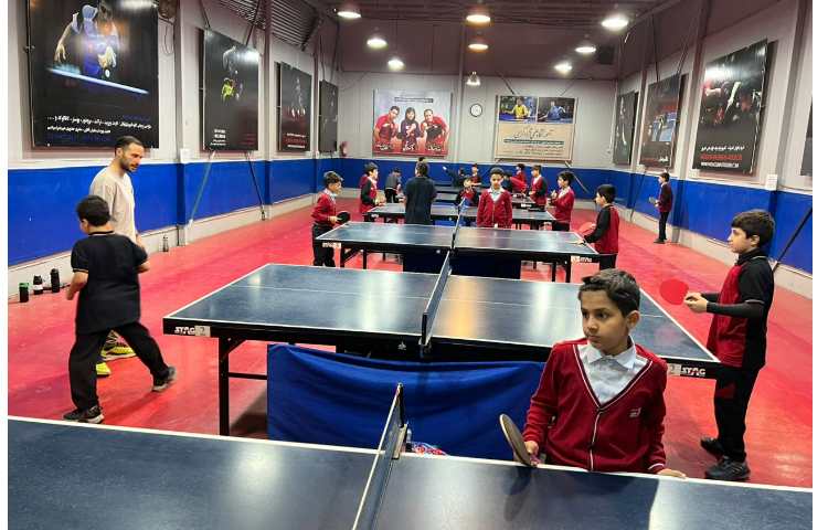 آموزش تنیس روی میز( هل فورهند) 4