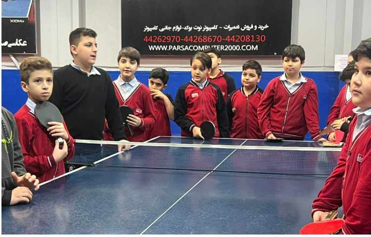 آموزش تنیس روی میز 1