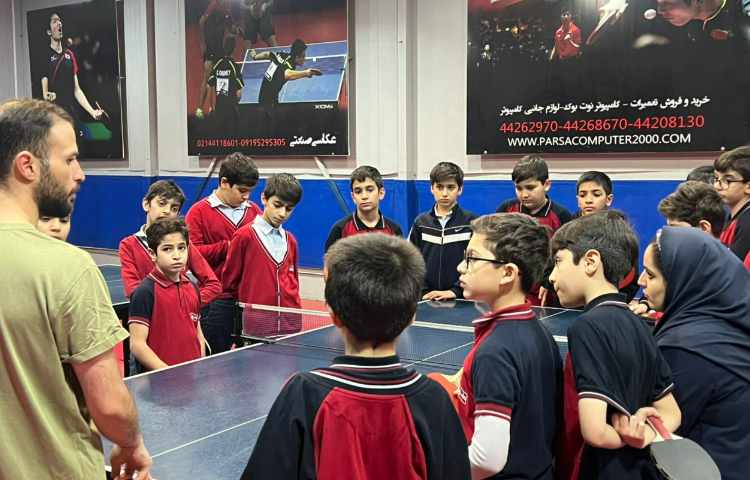 آموزش تنیس روی میز 3