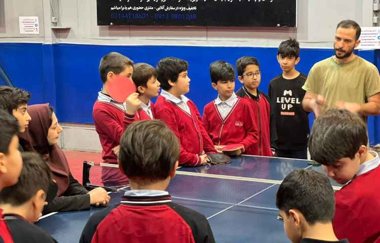 آموزش تنیس روی میز 3