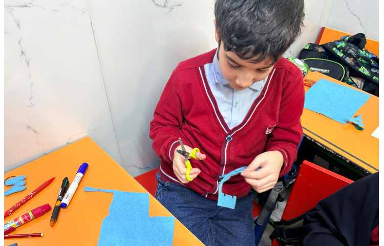 آموزش جاکلیدی با نمد پایه سوم خانم شیرانی 5