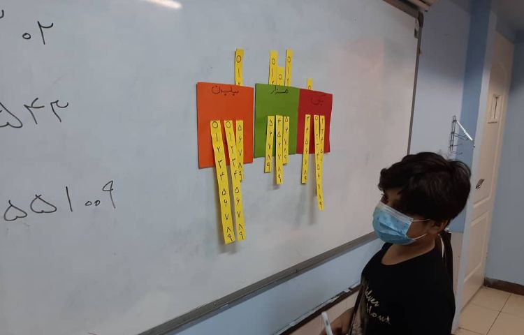 آموزش جدول اعداد نویسی 4