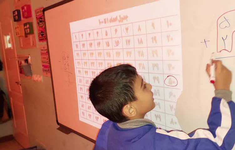 آموزش جمع و تفریق به کمک جدول 3