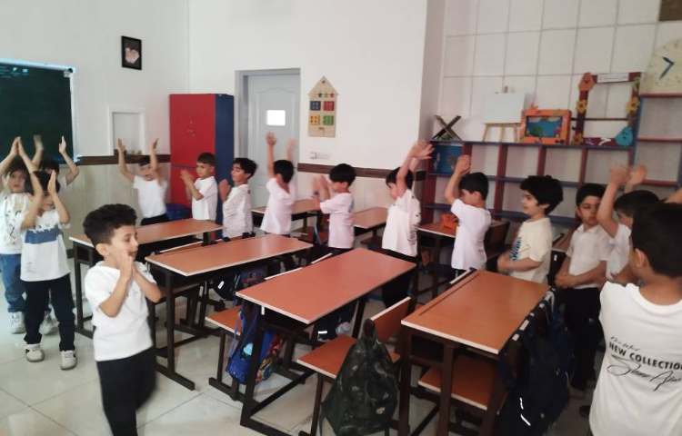 آموزش جهت ها»با شعر و موسیقی و انجام کاربرگ 1