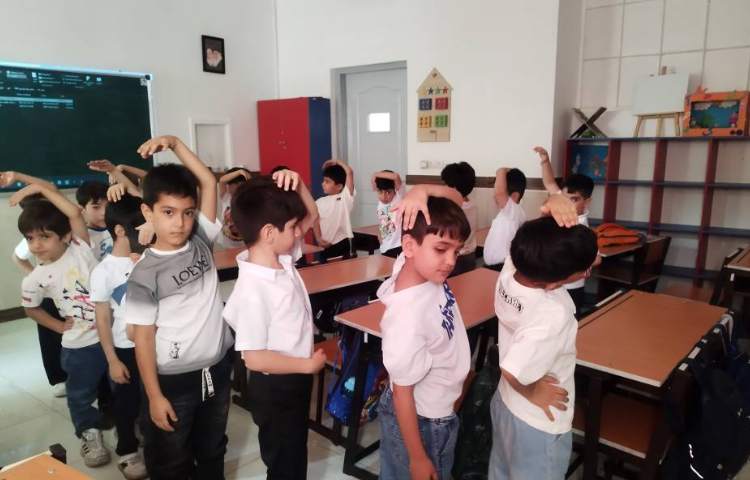 آموزش جهت ها»با شعر و موسیقی و انجام کاربرگ 3