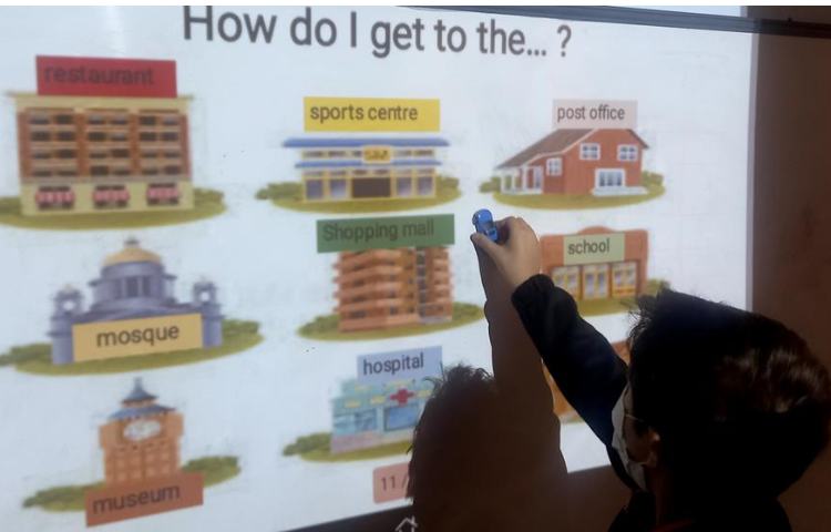 آموزش جهت یابی زبانی پایه سوم دبستان 1