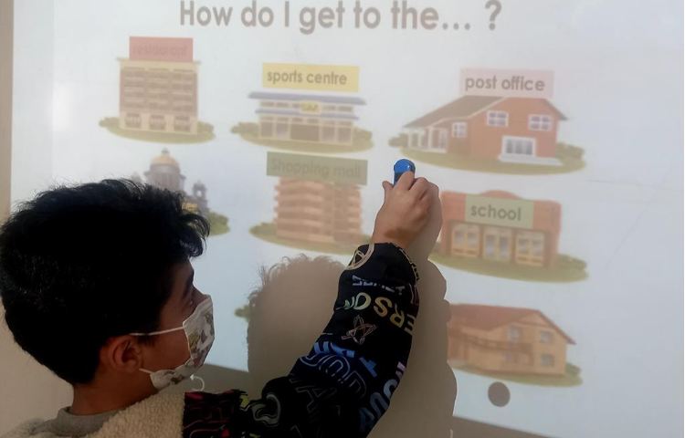 آموزش جهت یابی زبانی پایه سوم دبستان