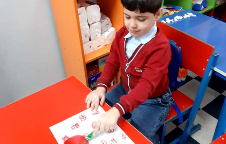 آموزش حروف همراه با بازی