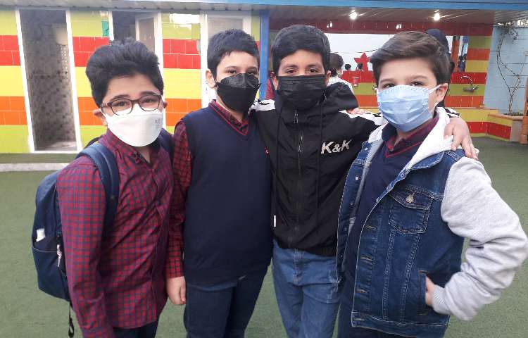 آموزش حضوری دانش آموزان دبستان علوی 20