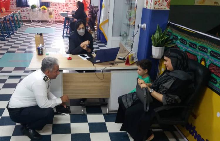 :آموزش حضوری فرهنگ ترافیک،توسط سرگرد راهنمایی و رانندگی 19