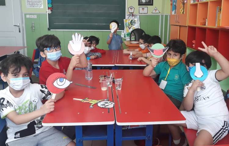 :آموزش حواس پنجگانه با آزمایش، کلاس گیلاس 2