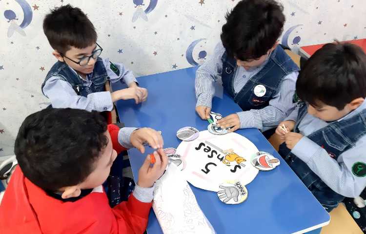 آموزش حواس پنجگانه با بازی آنلاین و بازی گروهی 1