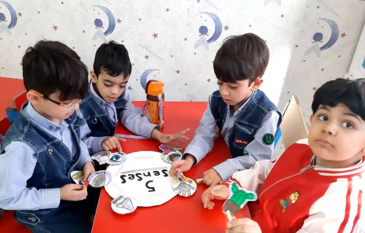 آموزش حواس پنجگانه با بازی آنلاین و بازی گروهی 2