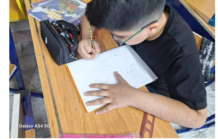 آموزش خطوط رنگی پایه ششم 6