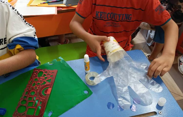 آموزش خلاقیت در کلاس های تابستانی 1