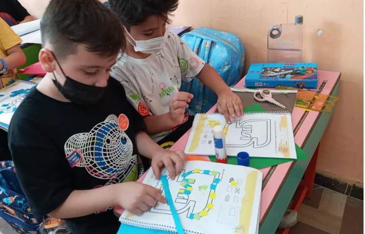 آموزش خلاقیت در کلاس های تابستانی 6