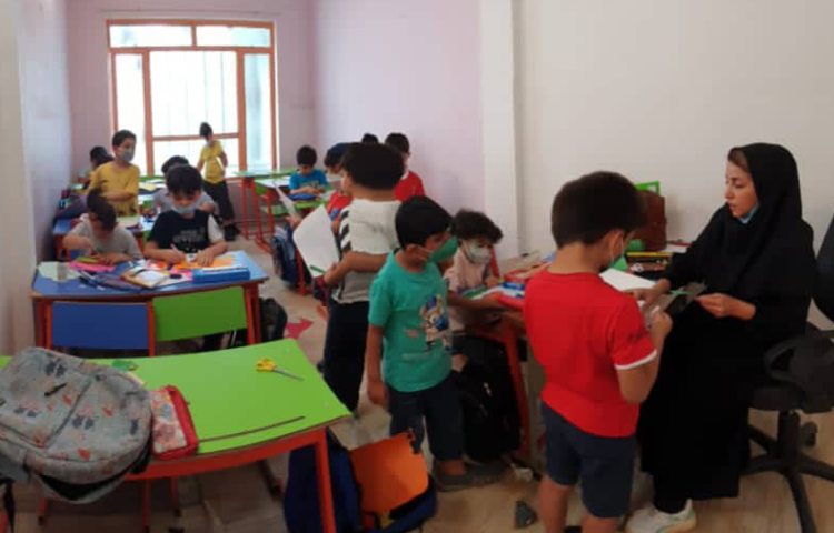 آموزش خلاقیت در کلاس های تابستانی 8