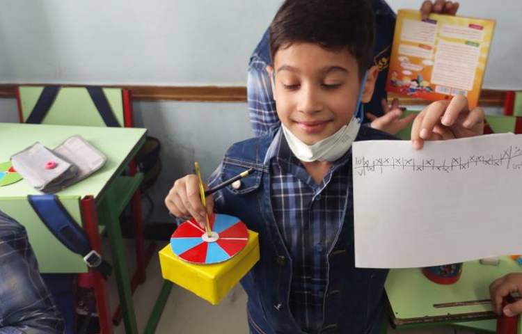 آموزش خلاق ریاضی (مبحث احتمال )پایه دوم دبستان علوی 10