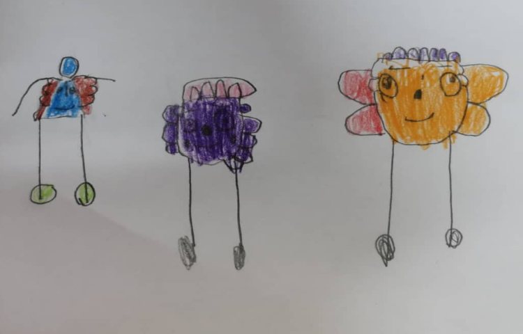 آموزش خلاق نقاشی دلقک 8