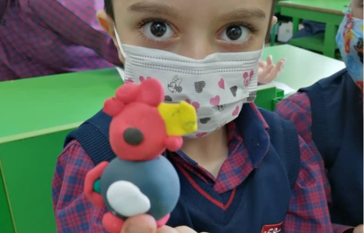 آموزش خمیربازی خروس 2