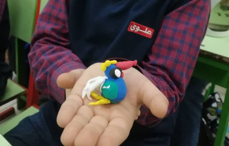 آموزش خمیربازی خروس 3