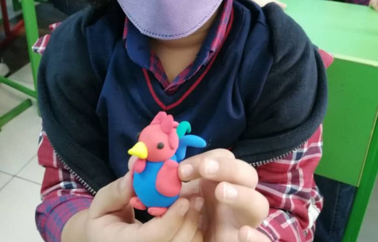 آموزش خمیربازی خروس 4