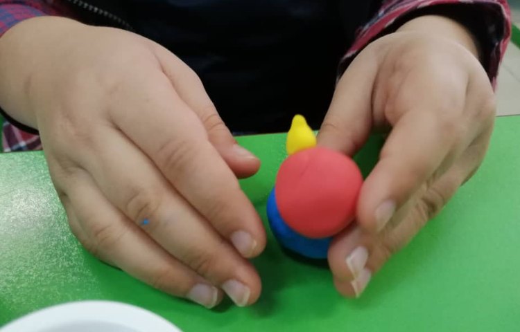 آموزش خمیربازی خروس 5