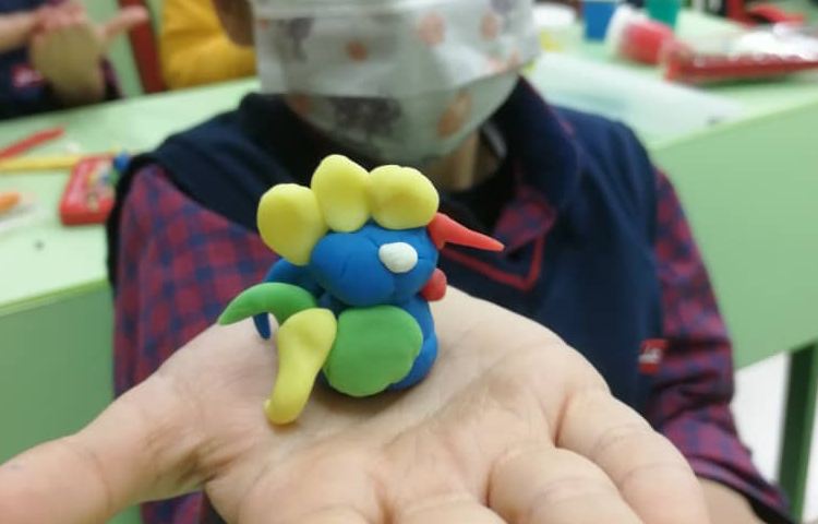 آموزش خمیربازی خروس 5