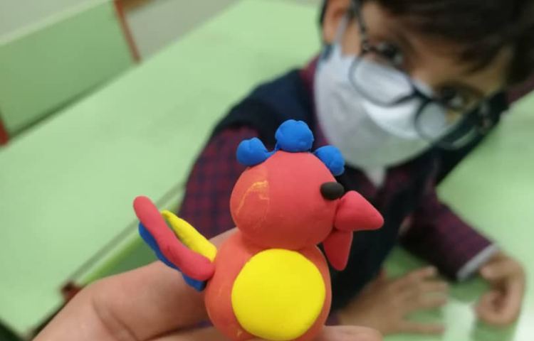 آموزش خمیربازی خروس 6