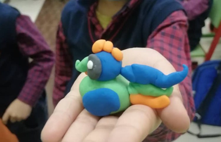 آموزش خمیربازی خروس 7