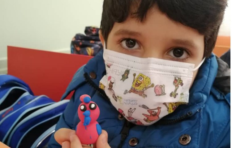 آموزش خمیر بازی دانش آموزان پایه اول 9