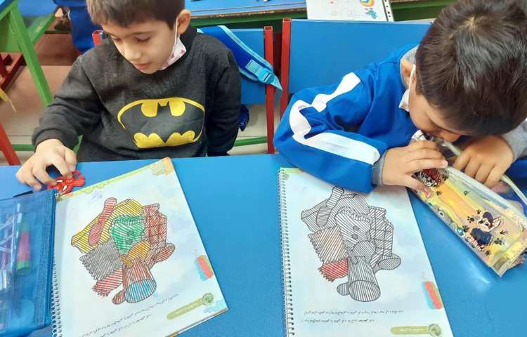 آموزش خوراکی های سالم با نقاشی پیش دبستان 2