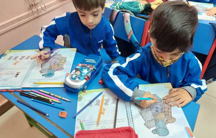 آموزش خوراکی های سالم با نقاشی پیش دبستان 3