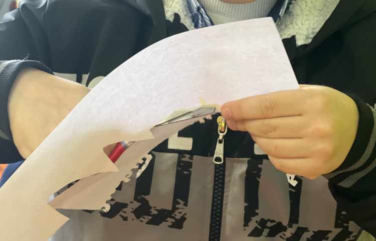 آموزش درخت کاج با ریسه های رنگی 6