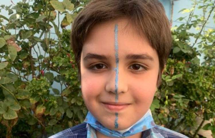 آموزش درس ریاضی ( خط تقارن) پایه سوم دبستان 2