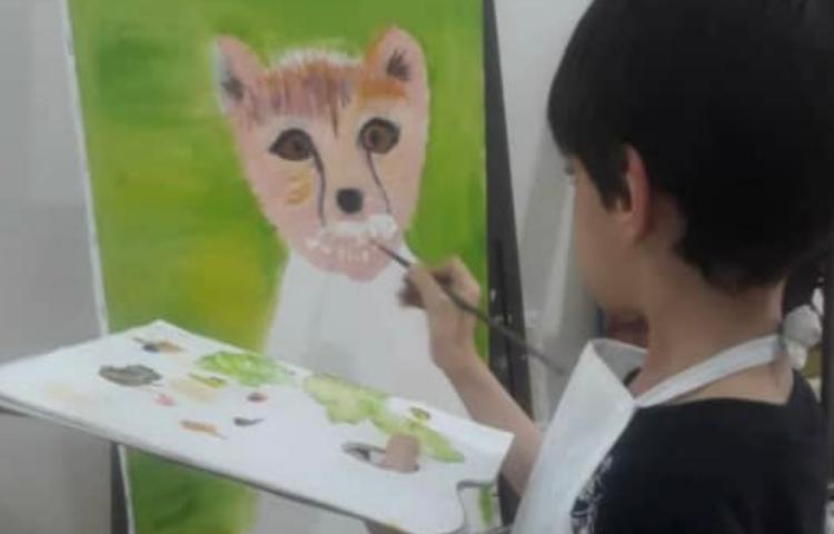 آموزش درس فارسی هنرمند پایه دوم دبستان علوی 4