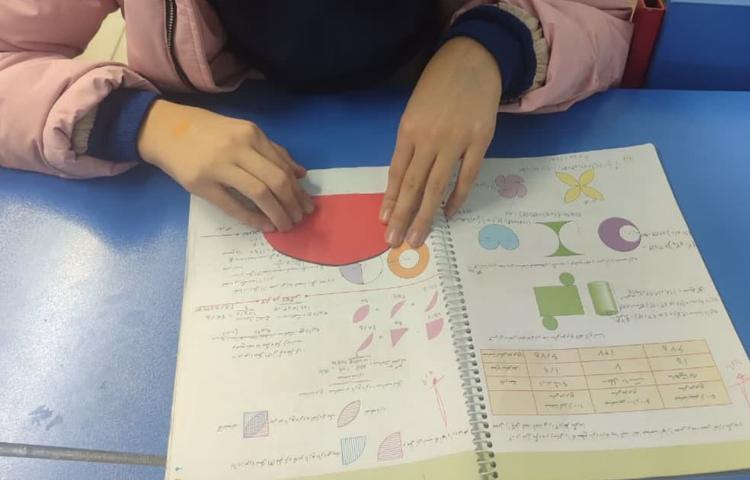 آموزش درس مساحت دایره 3