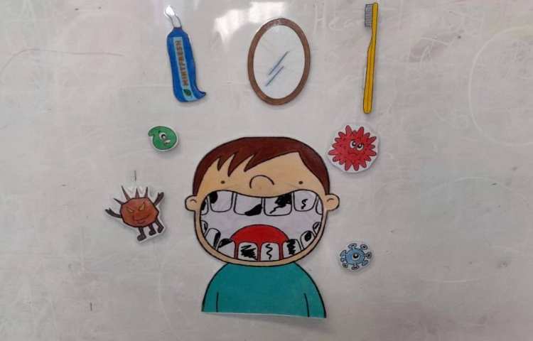 آموزش درس مهارت های زندگی درس بهداشت دهان و دندان و مسواک زدن 1