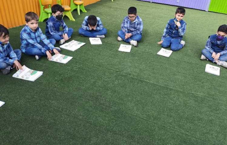 آموزش در کلاس بدون دیوار فارسی پایه اول دبستان علوی 3
