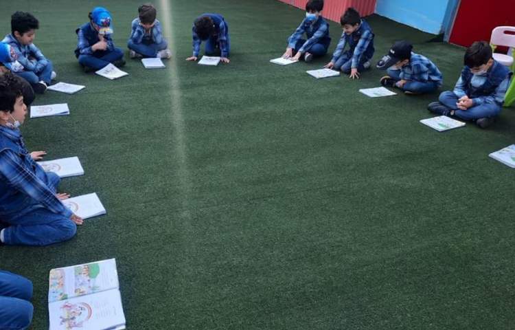 آموزش در کلاس بدون دیوار فارسی پایه اول دبستان علوی
