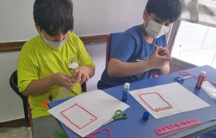 آموزش دسته بندی و دست ورزی محیط و مساحت